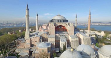 Ayasofya havadan görünümü