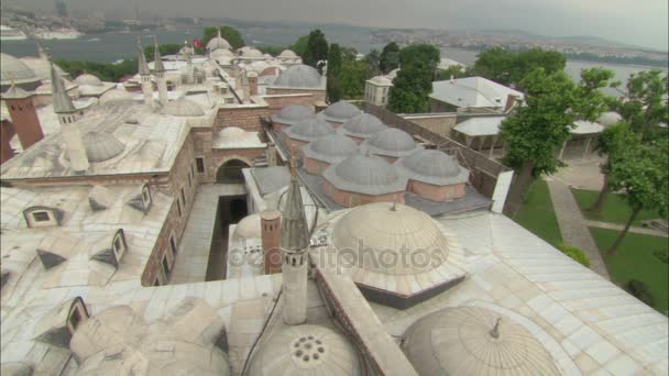 Topkapi palace και Κωνσταντινούπολη Δείτε — Αρχείο Βίντεο