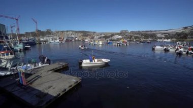 Ilulissat ili, Grönland Kuzey Buz Denizi üzerinde buzdağları. 