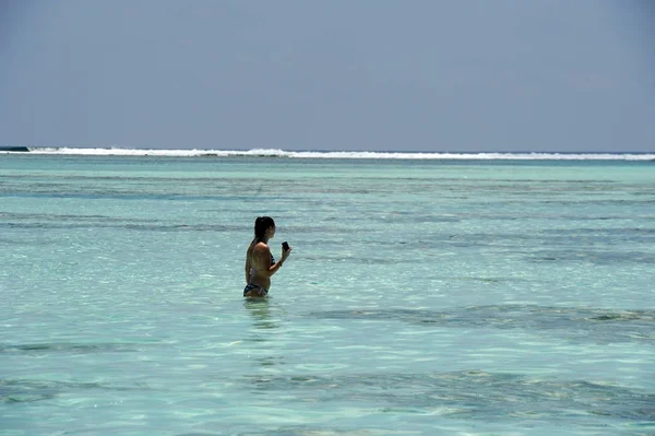 Beautiful landscape and nature in Maldives. March 2012 — Stock Photo, Image