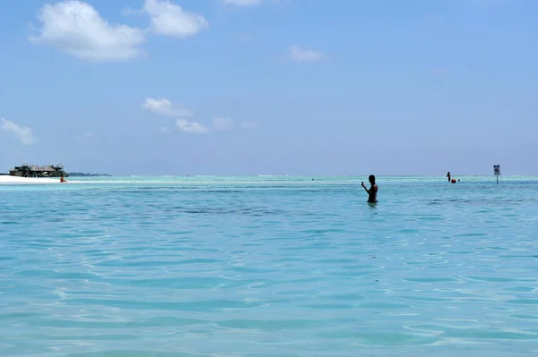 Όμορφο τοπίο και τη φύση στις Μαλδίβες. Μάρτιος 2012 — Φωτογραφία Αρχείου