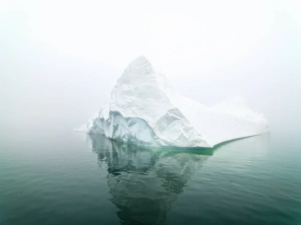 Arctic Icebergs on Arctic Ocean in Greenland