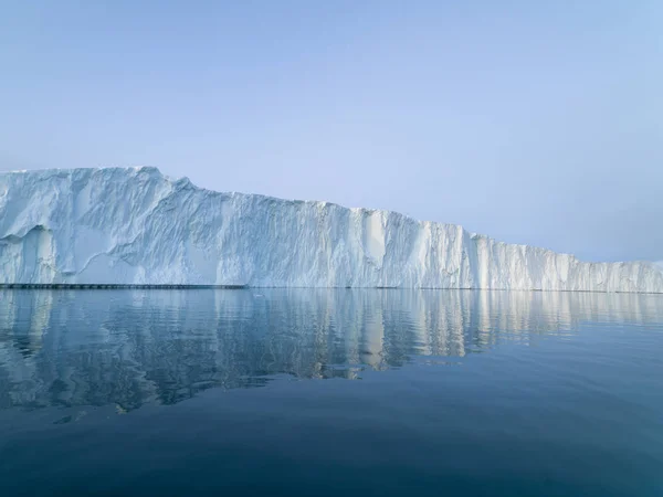 Арктические Айсберги Арктическом Океане Гренландии — стоковое фото