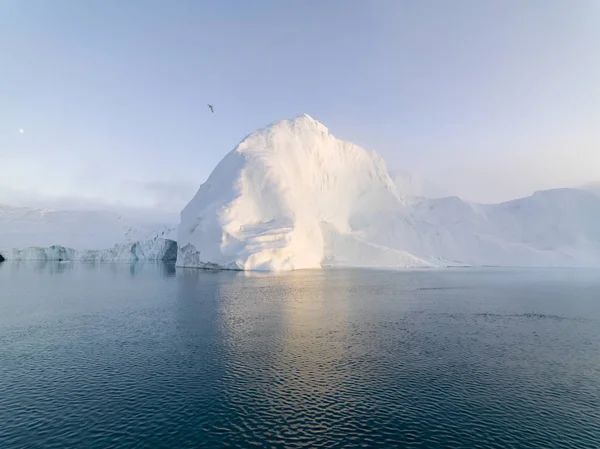 Arktiska Isberg Ishavet Grönland — Stockfoto