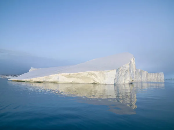 Arktische Eisberge Auf Dem Arktischen Ozean Grönland — Stockfoto