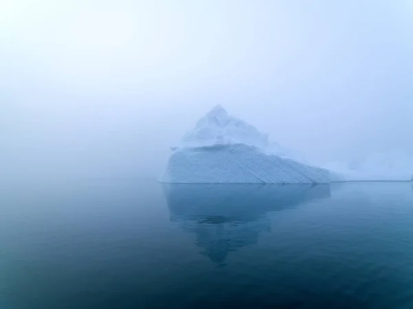 Ijsbergen Noordelijke Ijszee Groenland — Stockfoto