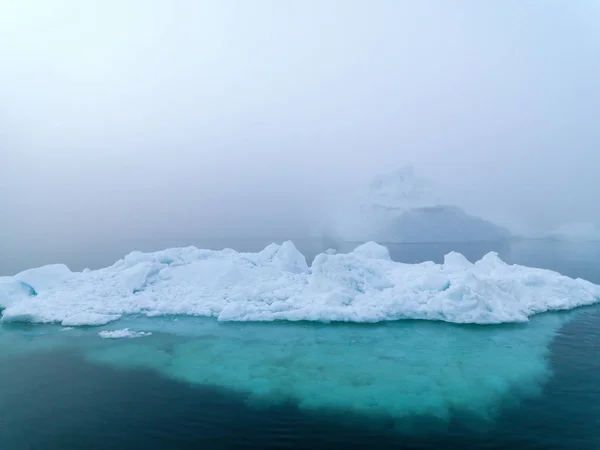 Jéghegyek Jeges Grönland — Stock Fotó