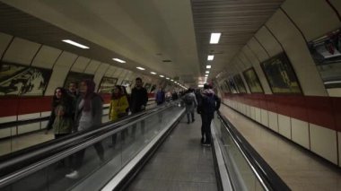 Istanbul, Türkiye'de tren istasyonu. 30 Aralık 2017