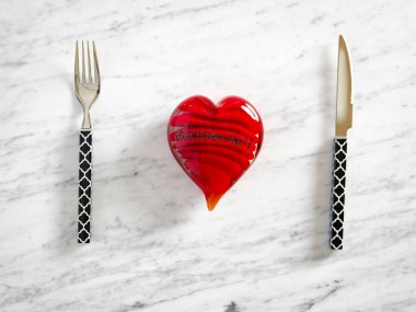 mutlu Sevgililer günü sembolü