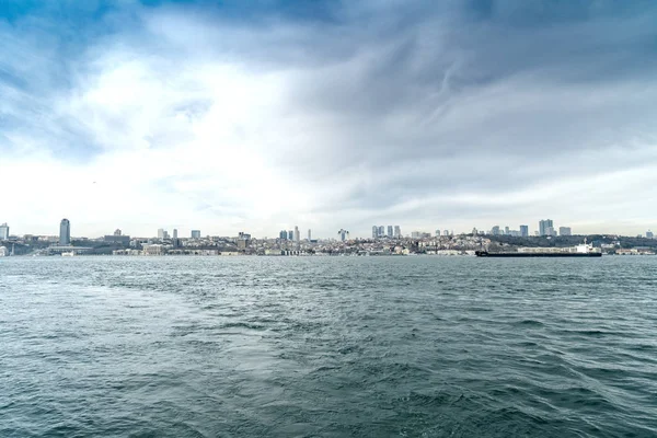 Istanbul Bosporus Und Stadtbild — Stockfoto