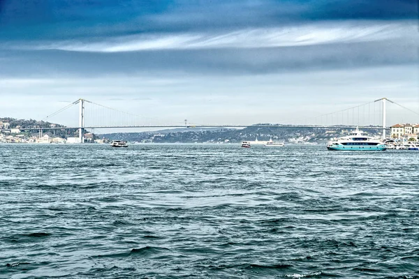 Istanbul Bosphorus Cityscape — Stock Photo, Image