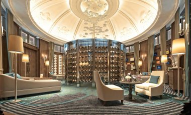 şarap saklamak 3D render