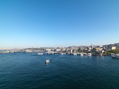 Istanbul boğazı görünümü manzara