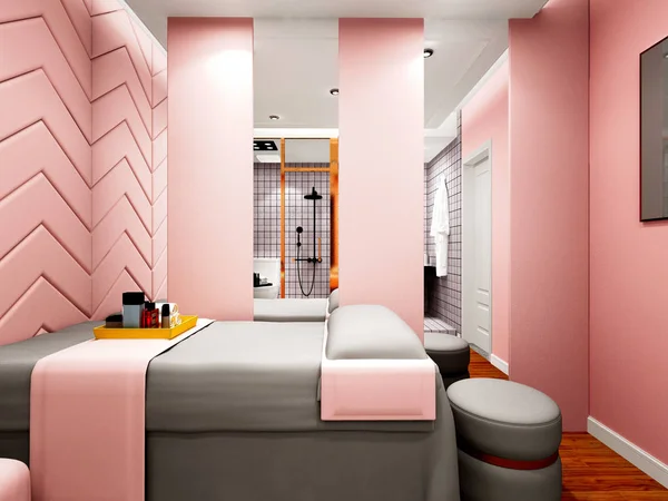 Rendering Beauty Spa Massage Center — Stock fotografie