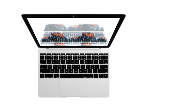 Render Laptop Computer — Stock Photo, Image