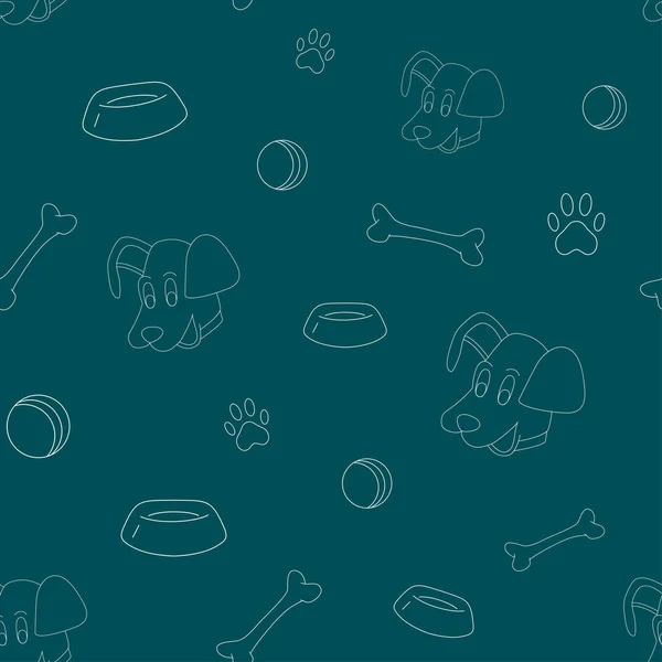 Arka plan ile köpek Tema