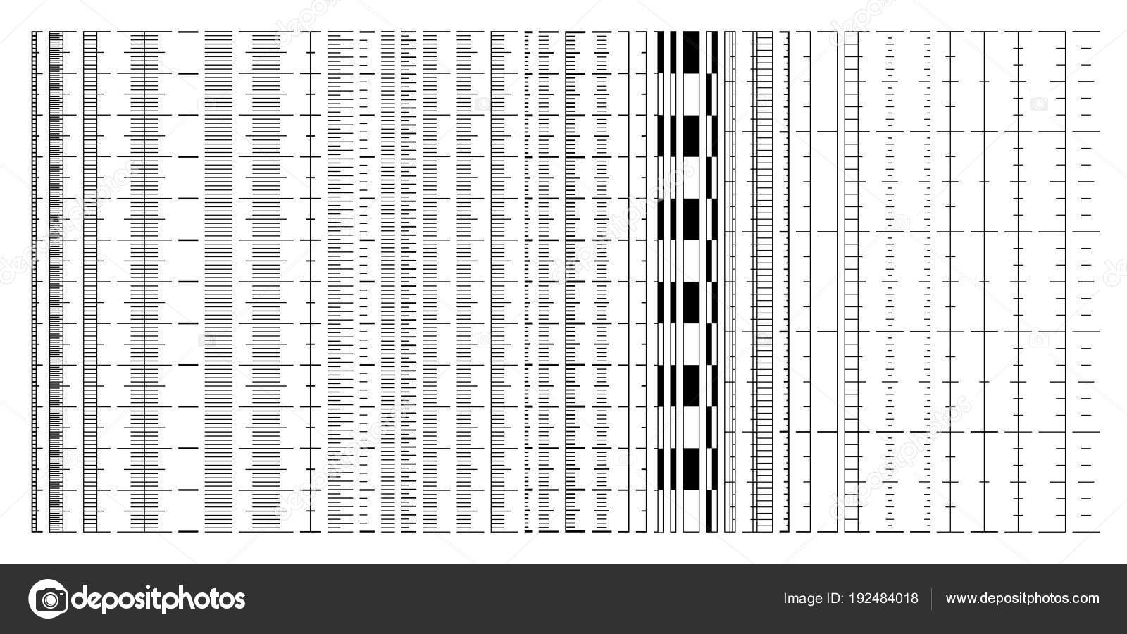 Ruler Measurement Chart Inches