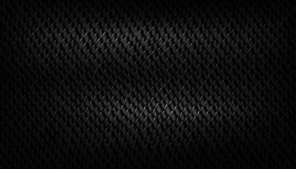 Fondo Negro Con Textura Piel Serpiente Realista Serpiente Negra Víbora — Vector de stock