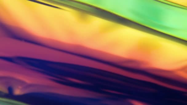 Gradient holographique abstrait animation couleur arc-en-ciel 4K. Texture vibrante tendance 