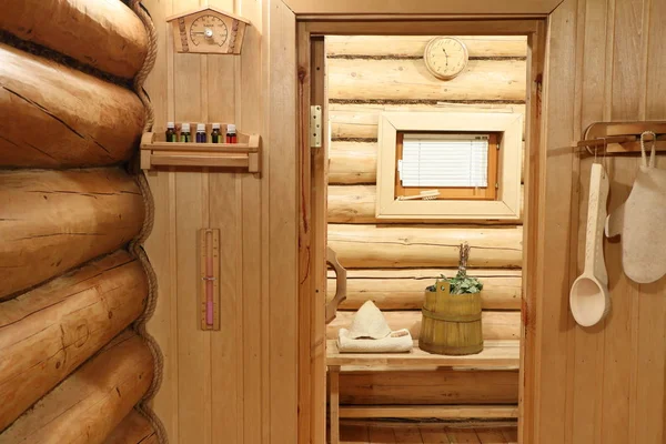 Rus hamamının içi..