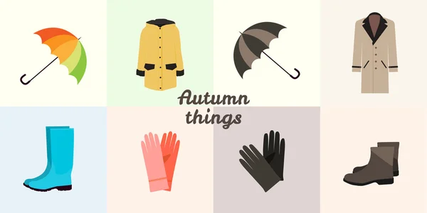 Erkek ve dişi sonbahar şeyler