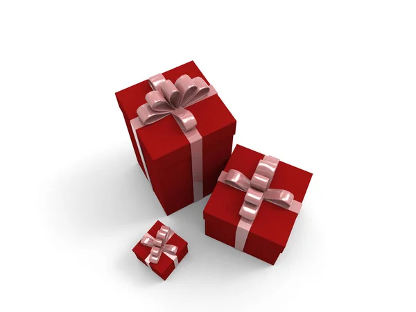 Gift 3D rendering. — Stock Photo, Image