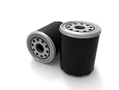 Araba parçası 3d render.