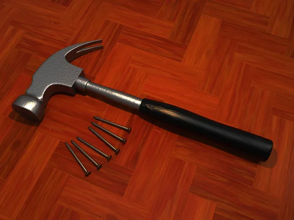 Wrench 3D rendering — Stock Photo, Image