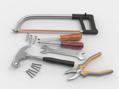 Parquet 3d rendering.