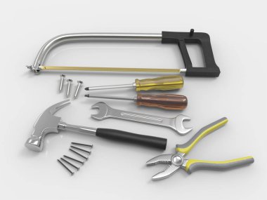 Parquet 3d rendering.