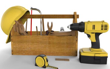 Araçları 3d render.