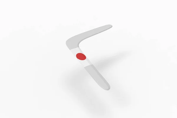Bumerang 3D rendering — Stock fotografie