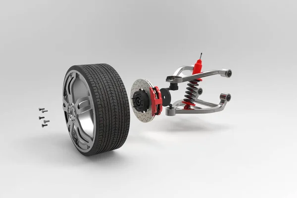 Araba 3d render