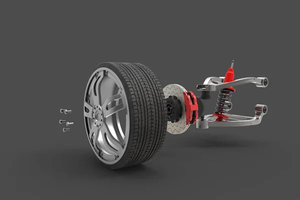 Araba 3d render