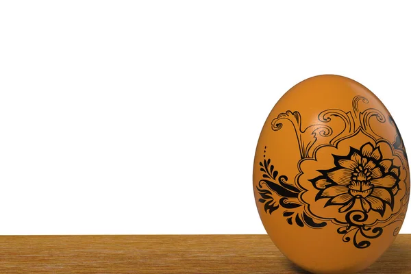 Egg 3d-rendering — Stockfoto