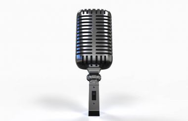 mikrofon 3d render.