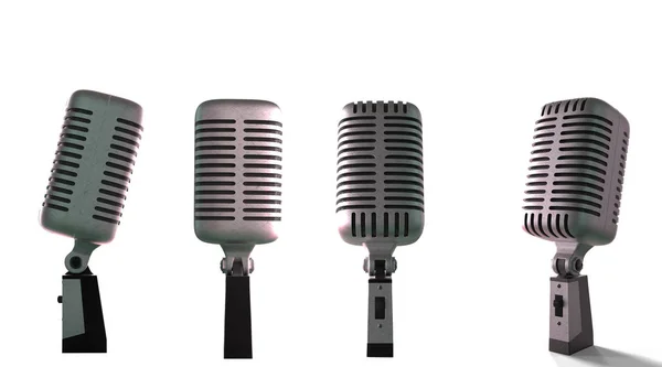 Renderizado 3D mic . —  Fotos de Stock