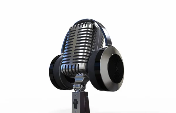 mikrofon 3d render.