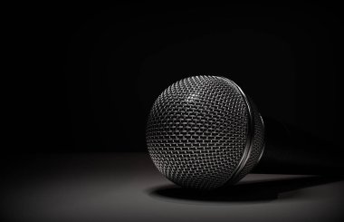 mikrofon 3d render.