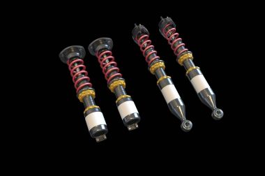 Amortisör arka plan üzerinde. 3D renderng.