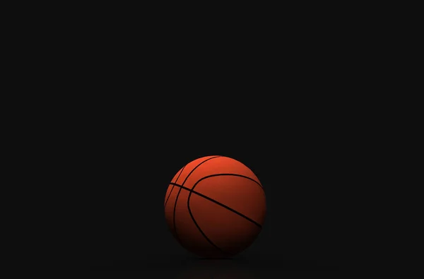 Basketbal 3D-rendering — Stockfoto