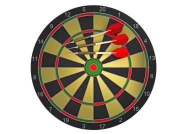 dart 3d render.