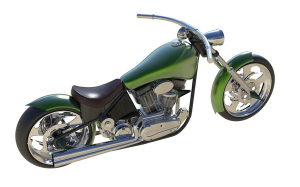 3D-Rendering für Motorräder. — Stockfoto