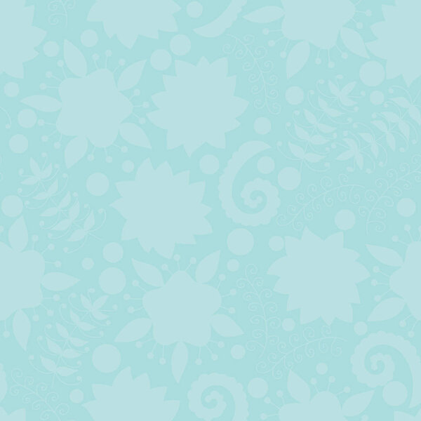 Векторный бесшовный рисунок с абстрактными цветочными элементами. Элементы скрыты под маской, а не отрезаны. Swatch в панели. Перфект для обоев, текстильной печати
