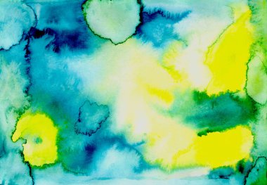 Suluboya parlak arkaplan boyalı doku. Soyut suluboya resim el boyası. Suluboya arkaplanı.