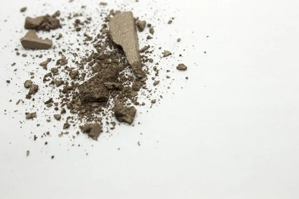 Beyaz Bir Arka Planda Izole Edilmiş Koyu Bronz Bir Metalik — Stok fotoğraf