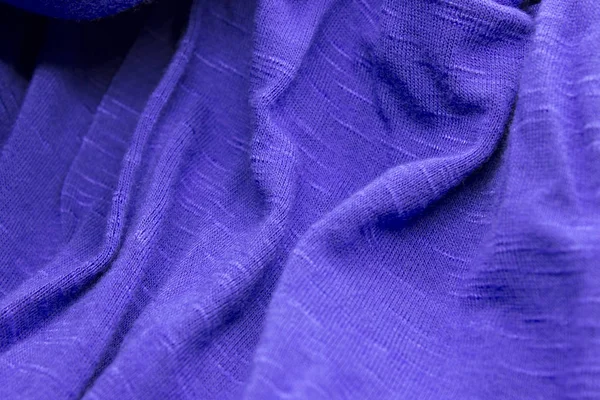 Mavi Desenli Kumaş Arkaplanının Bir Fotoğrafı — Stok fotoğraf
