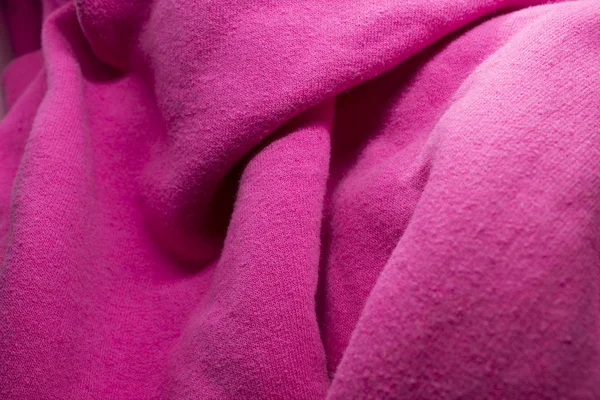 Ini Adalah Foto Dari Fuschia Pink Kain Latar Belakang — Stok Foto