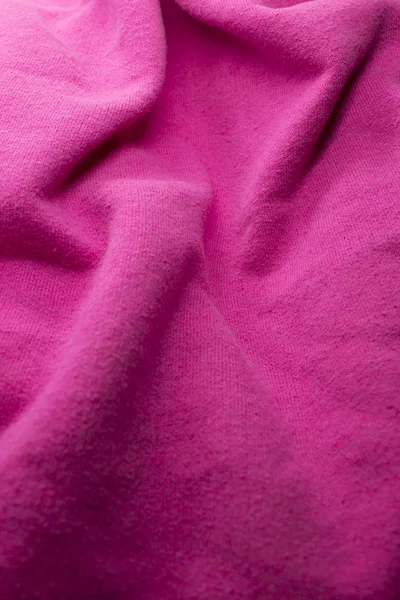 Desenli Fuschia Pembe Kumaş Arkaplanının Bir Fotoğrafı — Stok fotoğraf