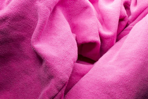 Photograph Textured Fuschia Pink Fabric Background — Stock Photo, Image